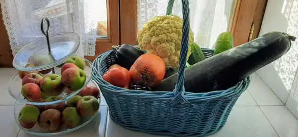 Peregrinas en el jardín de Posada el Camino